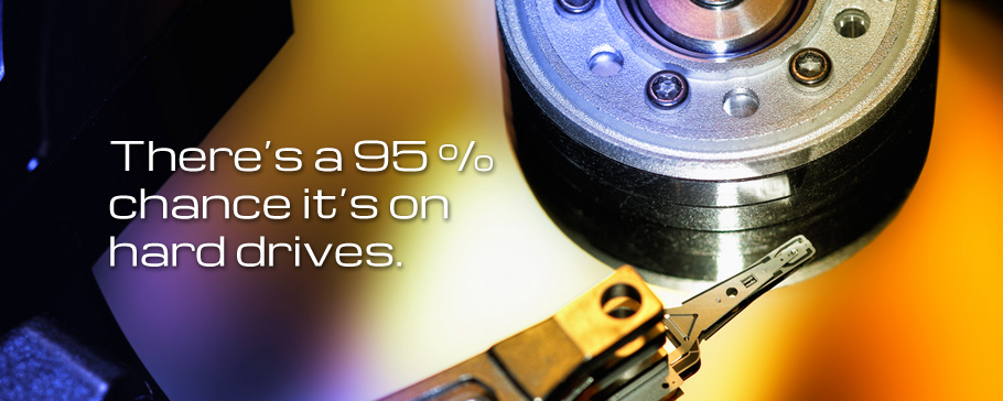 On a Hard Drive!